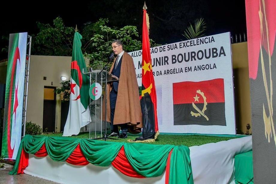 The Embassy of Algeria in Luanda celebrate of the 71st anniversary of the outbreak of the glorious November 1st, 1954 Revolution